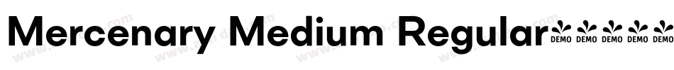 Mercenary Medium Regular字体转换